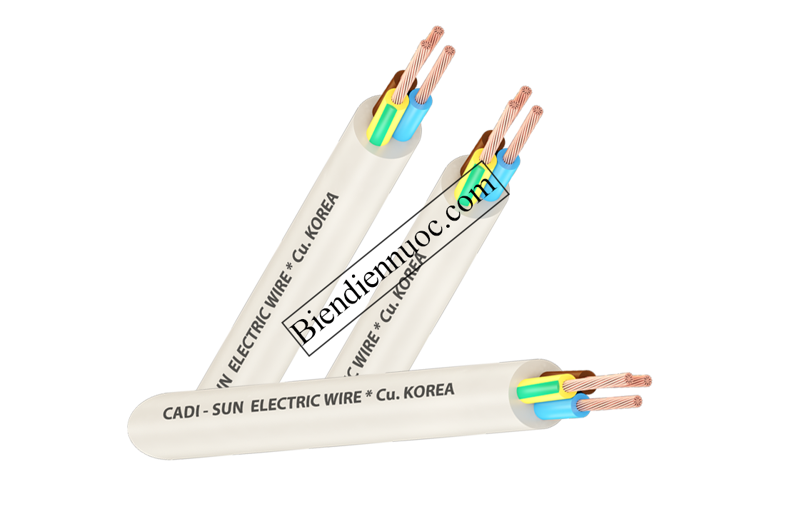 Dây mềm tròn  3x6.0 Cadisun