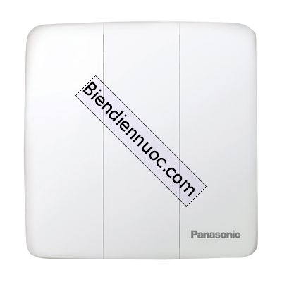 Bộ 3 công tắc C, 2 chiều, cắm nhanh 250V - 16A màu xám ánh kim dòng Minerva Panasonic