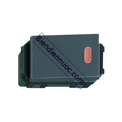 Công tắc C, 2 chiều, có đèn báo khi OFF, 250VAC - 16A dòng Wide Panasonic màu xanh