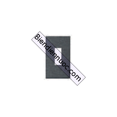 Mặt dùng cho CB 1 tép dòng Wide Panasonic màu xám đen