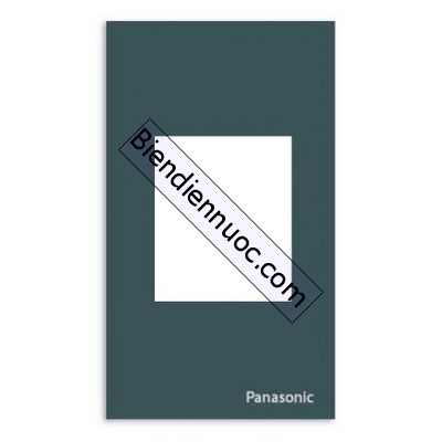 Mặt dùng riêng cho ổ đơn 3 chấu dòng Wide Panasonic màu đen