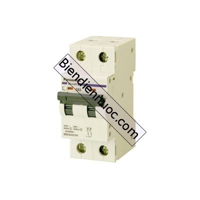 Cầu dao tự động DIN MCB 02 P mã hiệu BBD210021C Panasonic