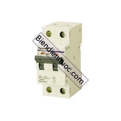 Cầu dao tự động DIN MCB 02 P mã hiệu BBD210021C Panasonic