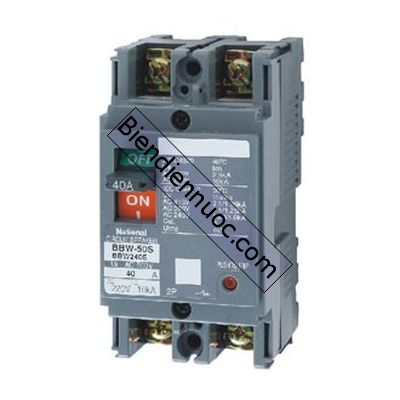 Cầu dao đóng ngắt mạch điện tự động bảo vệ quá tải và ngắn mạch MCCB 02P BBW275SKY Panasonic