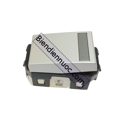 Công tắc C, 2 chiều, màu trắng ánh kim 250VAC - 16A dòng Wide Refina Panasonic