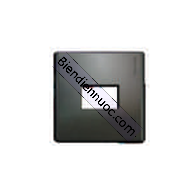 Mặt vuông dành cho 1 thiết bị màu đen dòng Refina Wide Panasonic
