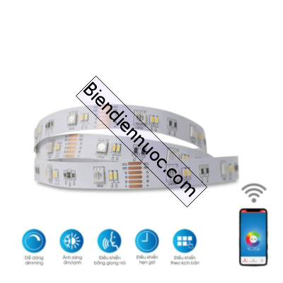 LED dây RGB Wifi mã SP BD LD01RGBW.WF 15W Rạng Đông