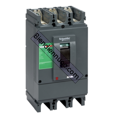 Cầu dạo tự động dạng khối MCCB Easypact EZC400/630, 3P type H, Icu=50kA/415V EZC630H3600N 600A Schneider