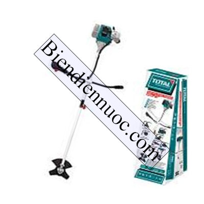 Máy Cắt Cỏ Dùng Xăng pha nhớt Kèm Lưỡi Cắt Bụi Rậm Total TP445441