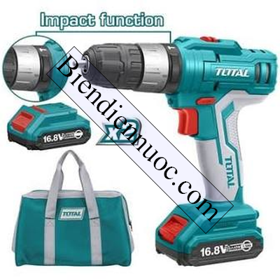 Máy khoan búa dùng pin Lithium 16.8V Total TIDLI1612