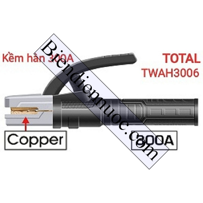 Kềm hàn 300A Total TWAH3006