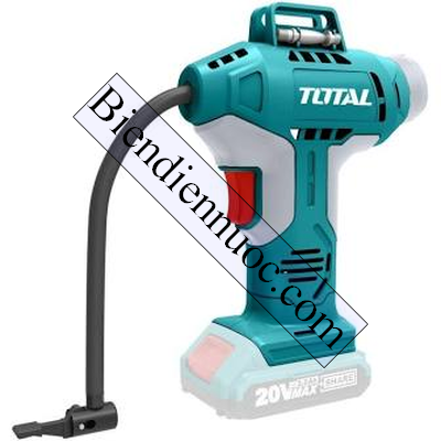 Máy bơm hơi cầm tay tự động pin Lithium 20V Total TACLI2001